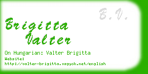 brigitta valter business card